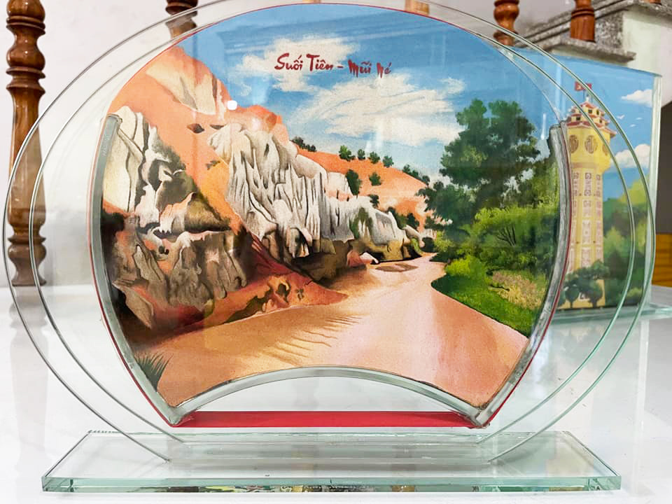 Tranh Cát Phi Long - Khám phá Làng nghề Tranh Cát Nghệ Thuật Phan Thiết | Tourleva