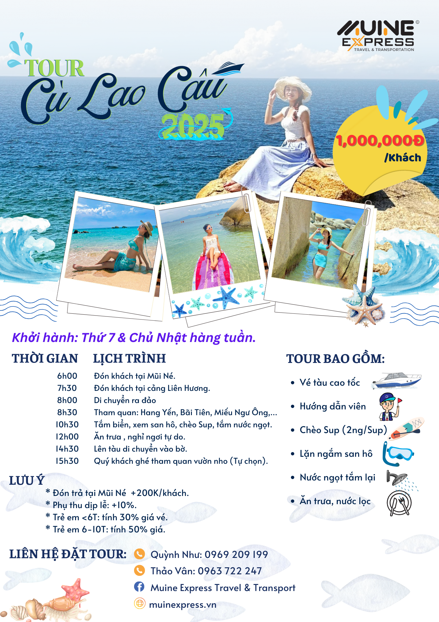 Điểm Danh Combo Tour Đảo Hot Nhất Năm 2025: Tới Là Chill, Đi Là Mê! | Tourleva