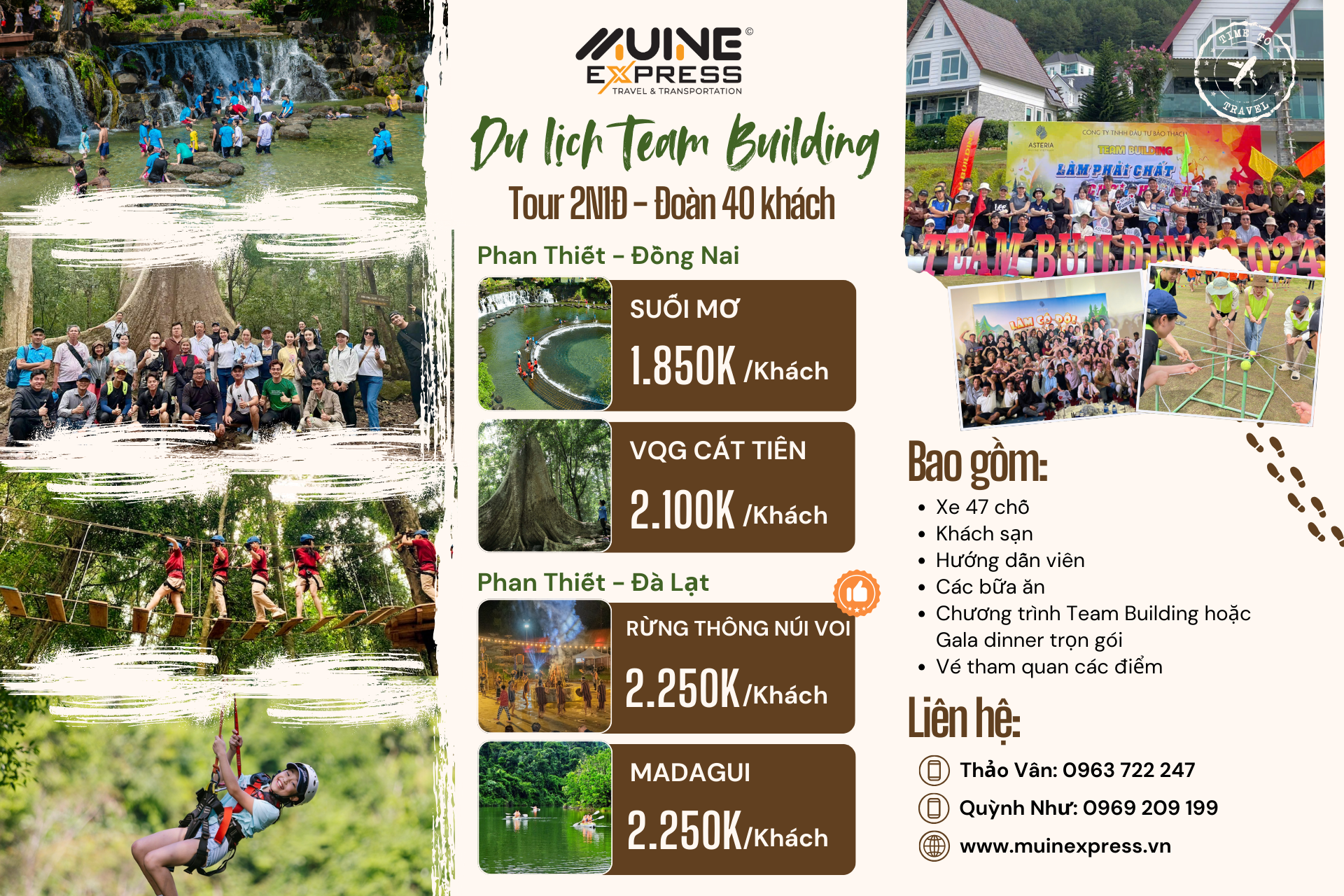 Combo Team Building 2N1Đ: “Lên Rừng Đổi Gió” – Gắn Kết Sau Mùa Cao Điểm | Tourleva